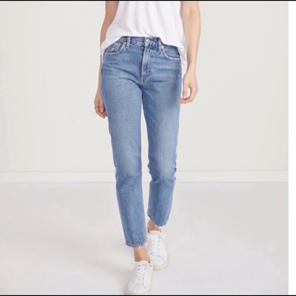 Agolde Denim - Agolde Cigarette Low Slung Straight Leg Passenger